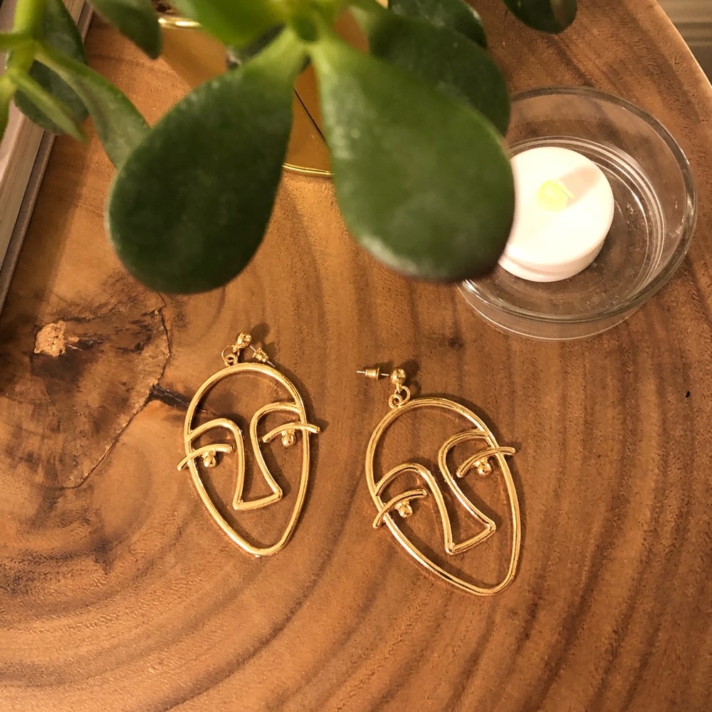 4 Unique Artsy Earrings bundle